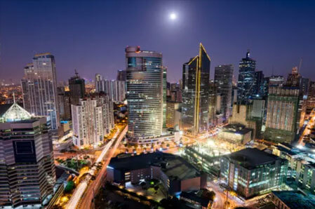 Makati Business District Skyline